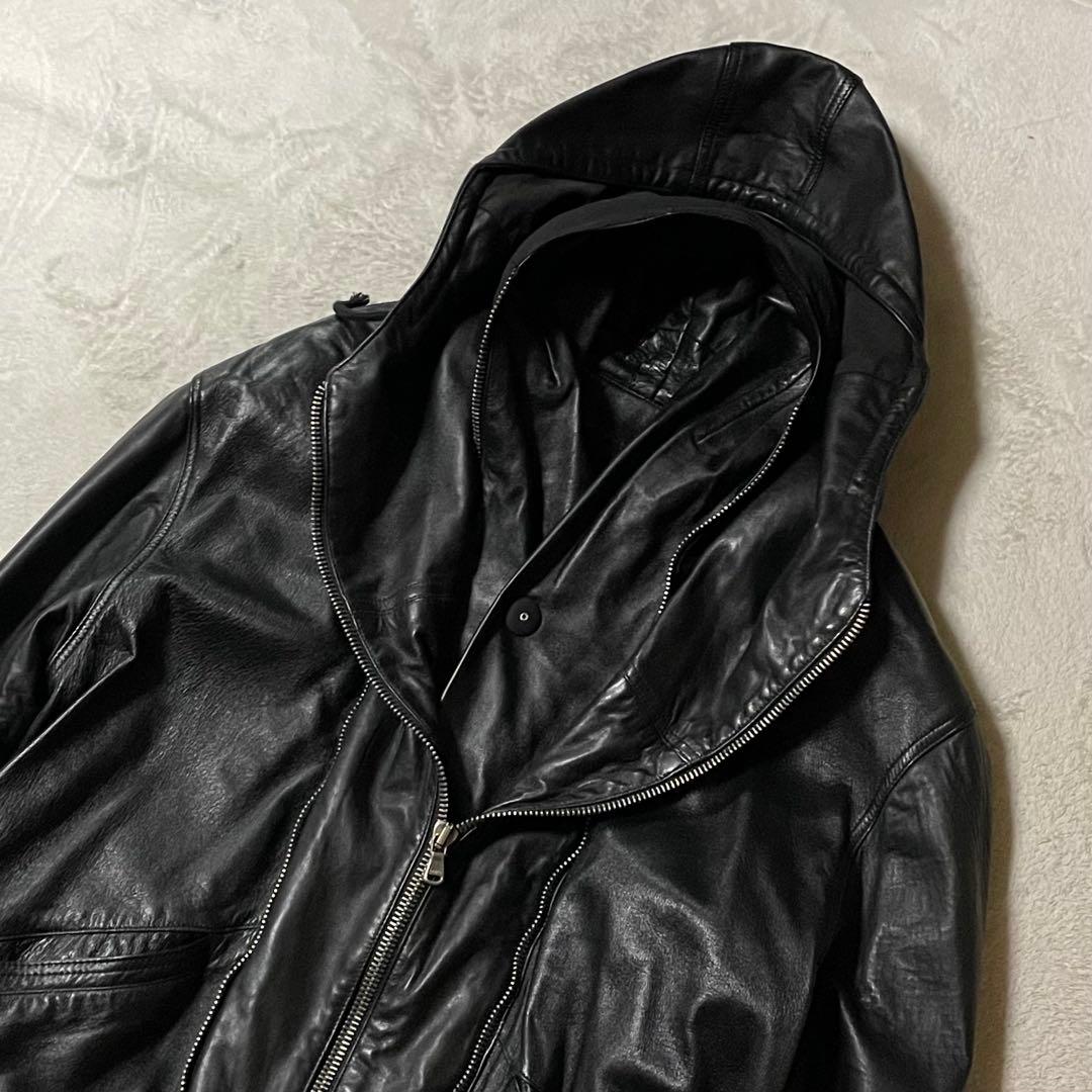 CALUGI E GIANNELLI レイヤードレザージャケット archive