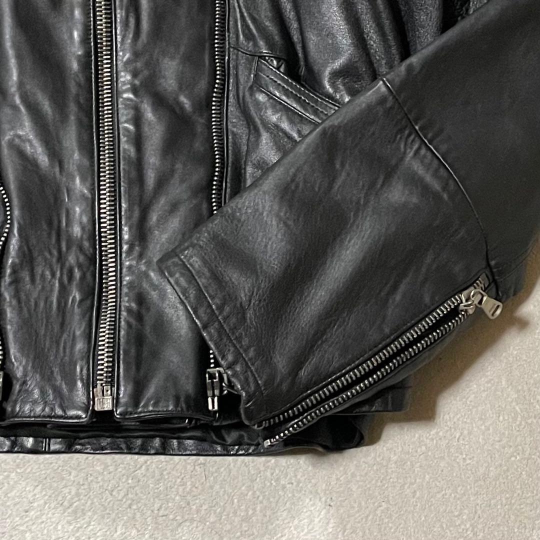 CALUGI E GIANNELLI レイヤードレザージャケット archive