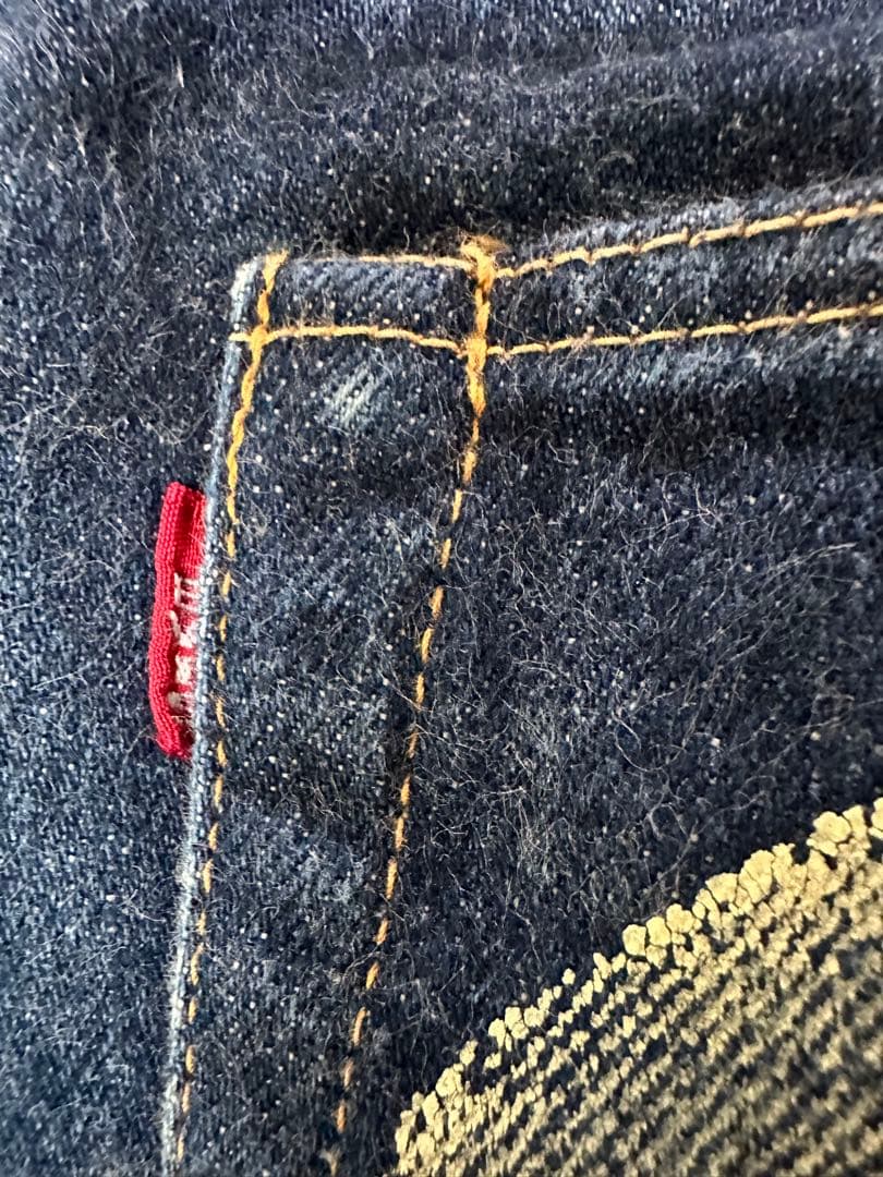 S*o様 初期 EVISU NO1 SPECIAL 鯛釣り 革パッチ オールド