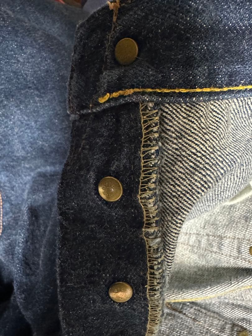 S*o様 初期 EVISU NO1 SPECIAL 鯛釣り 革パッチ オールド