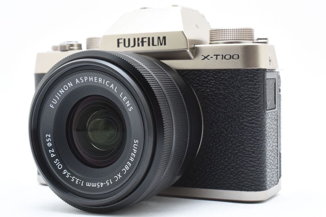 【新品級】FUJIFILM X-T100 ミラーレス一眼　Wi-Fi搭載