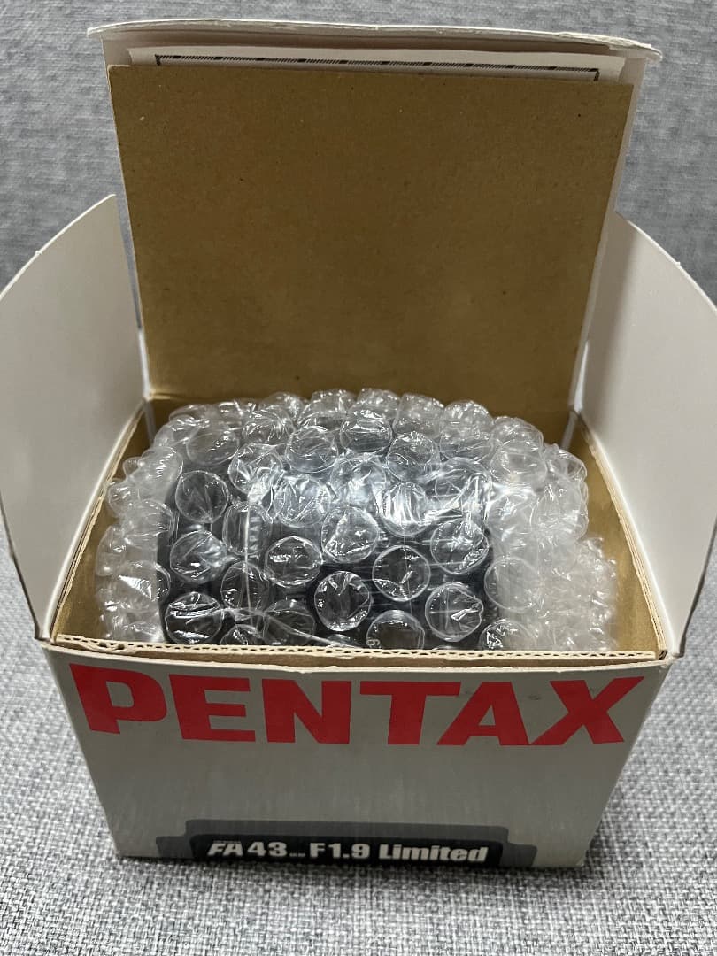 【ジャンク】PENTAX FA 43mm F1.9 Limitedレンズ