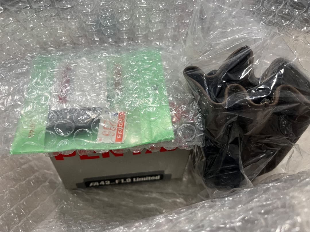 【ジャンク】PENTAX FA 43mm F1.9 Limitedレンズ