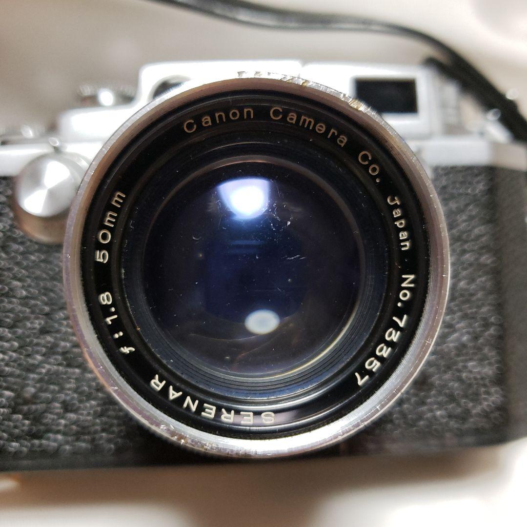 ジャンク　Canon　NO.85686 f:1.8 50mmヴィンテージレトロ