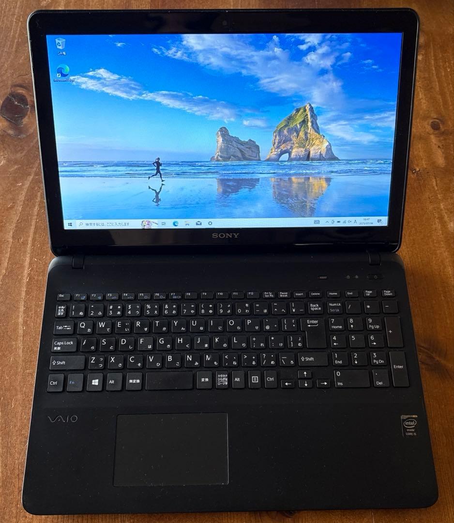 Windowsノート本体 SONY VAIO FIT 15E i5 SSD128GB 8GB