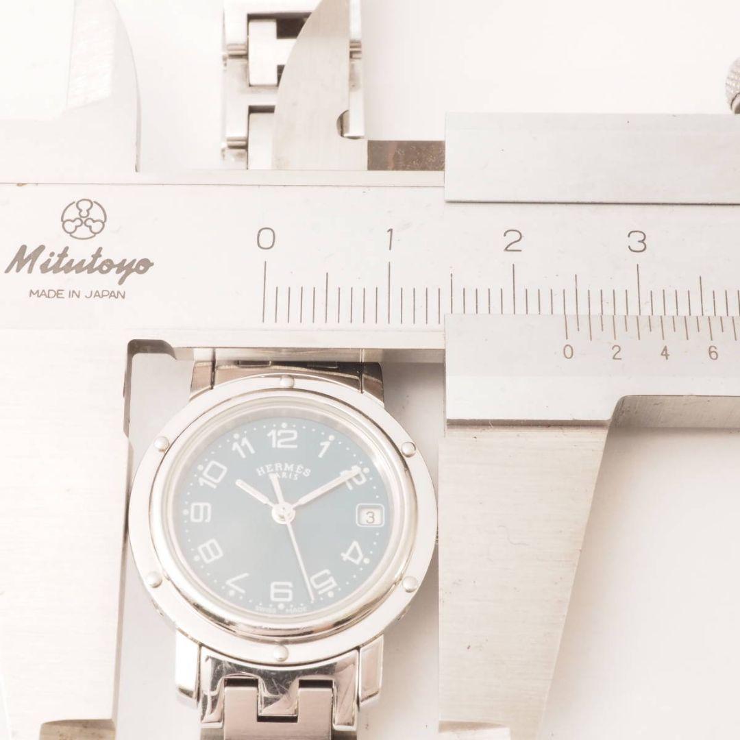 エルメス クリッパー CL4.210 クォーツ ネイビー レディース