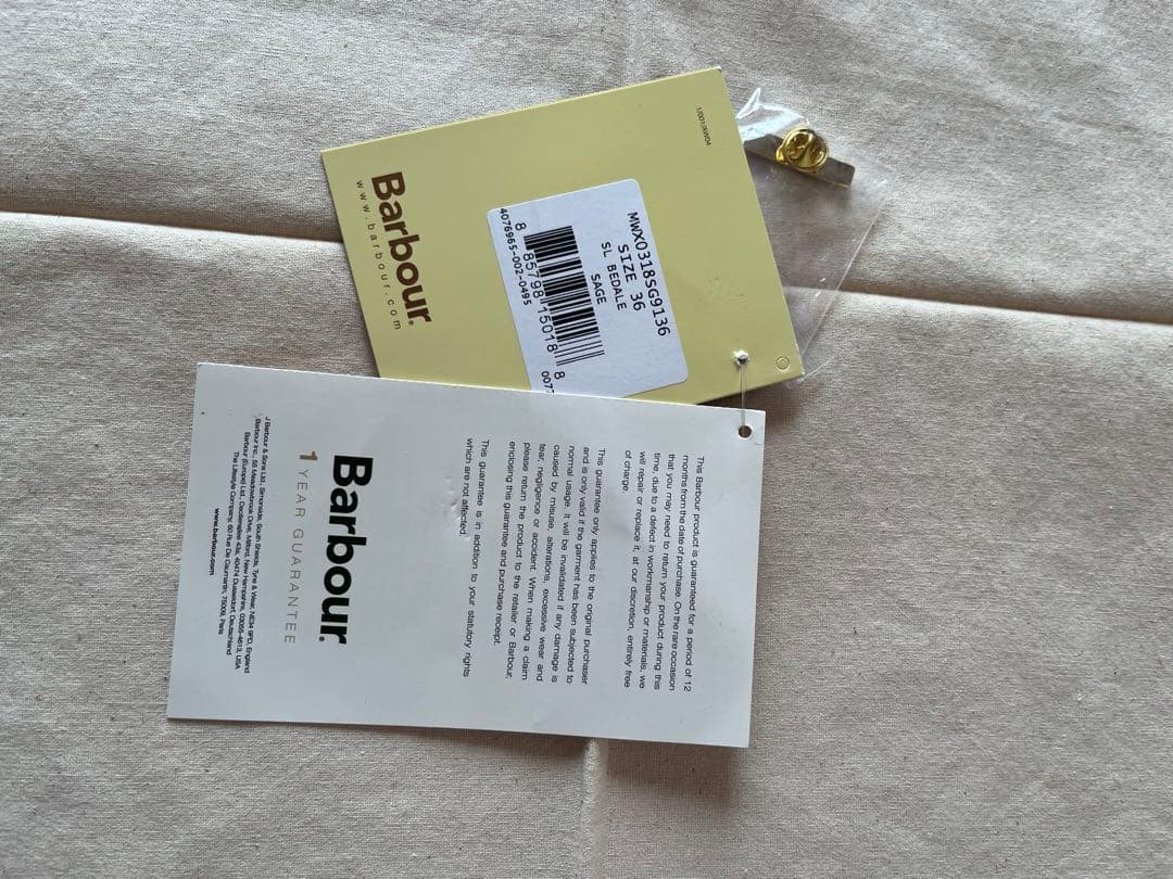 ジャケット・アウター Barbour SL BEDALE 36 SAGE