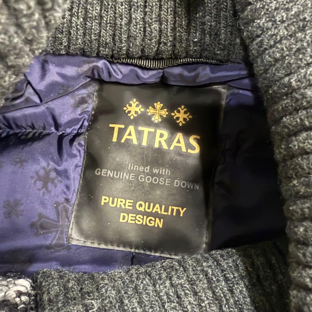 TATRAS ダウンジャケット ツイード