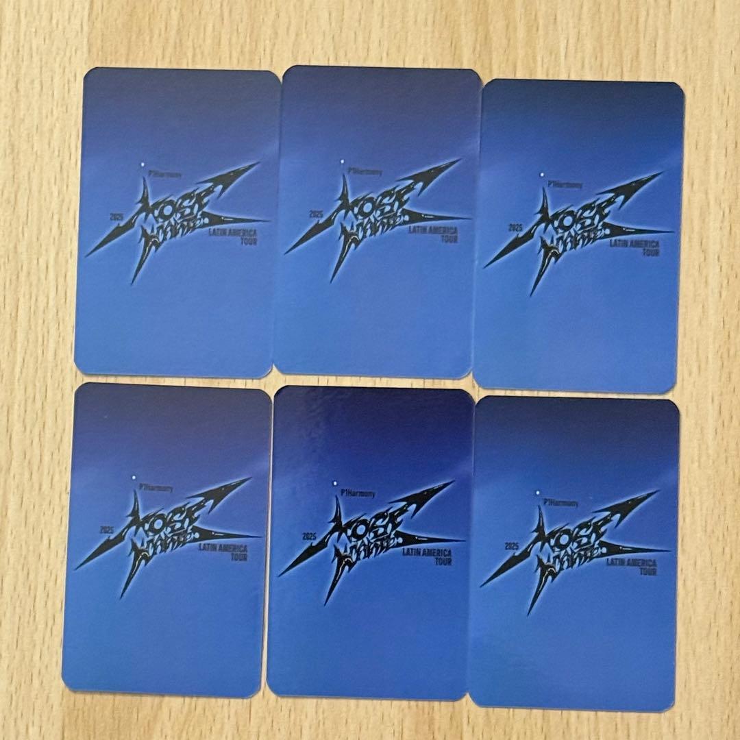 p1harmony 南米 latam ラテンアメリカ ツアー トレカ セット