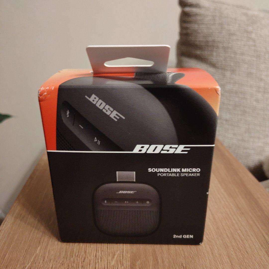 新品BOSE SOUNLINK MICRO 2nd GEN ポータブルスピーカー
