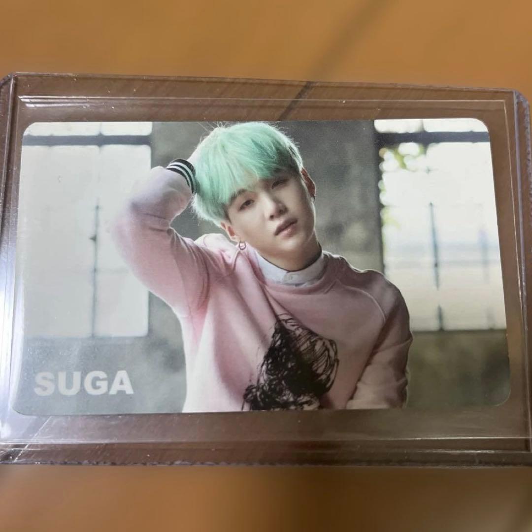 BTS RUN 個別握手会　カード手渡し会　トレカ　フォトカード　ユンギ