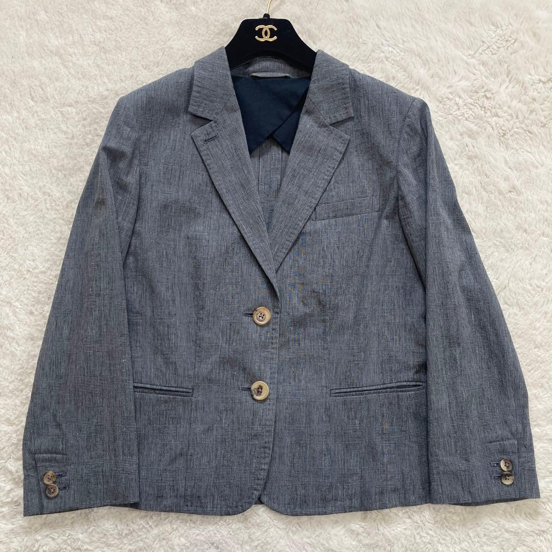 美品✨マーガレットハウエル　スーツ　セットアップ　リネン混　春夏　M〜L