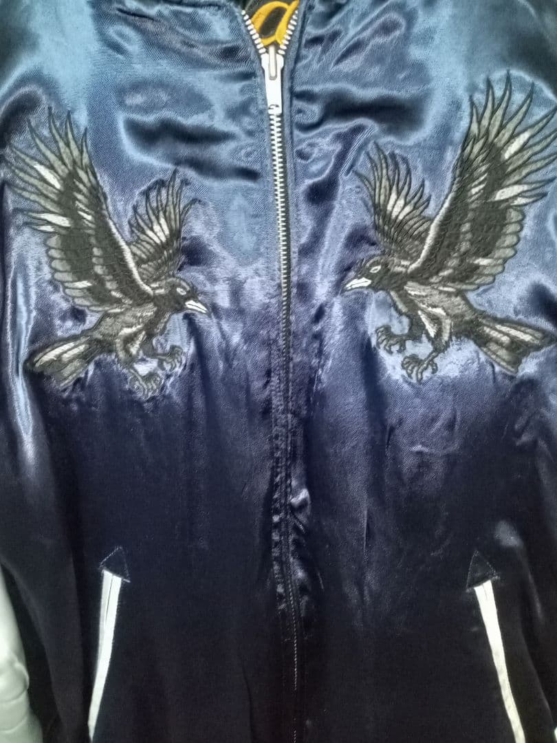 クローズ & WORST 坊屋春道 狼&鴉リバーシブルスカジャン