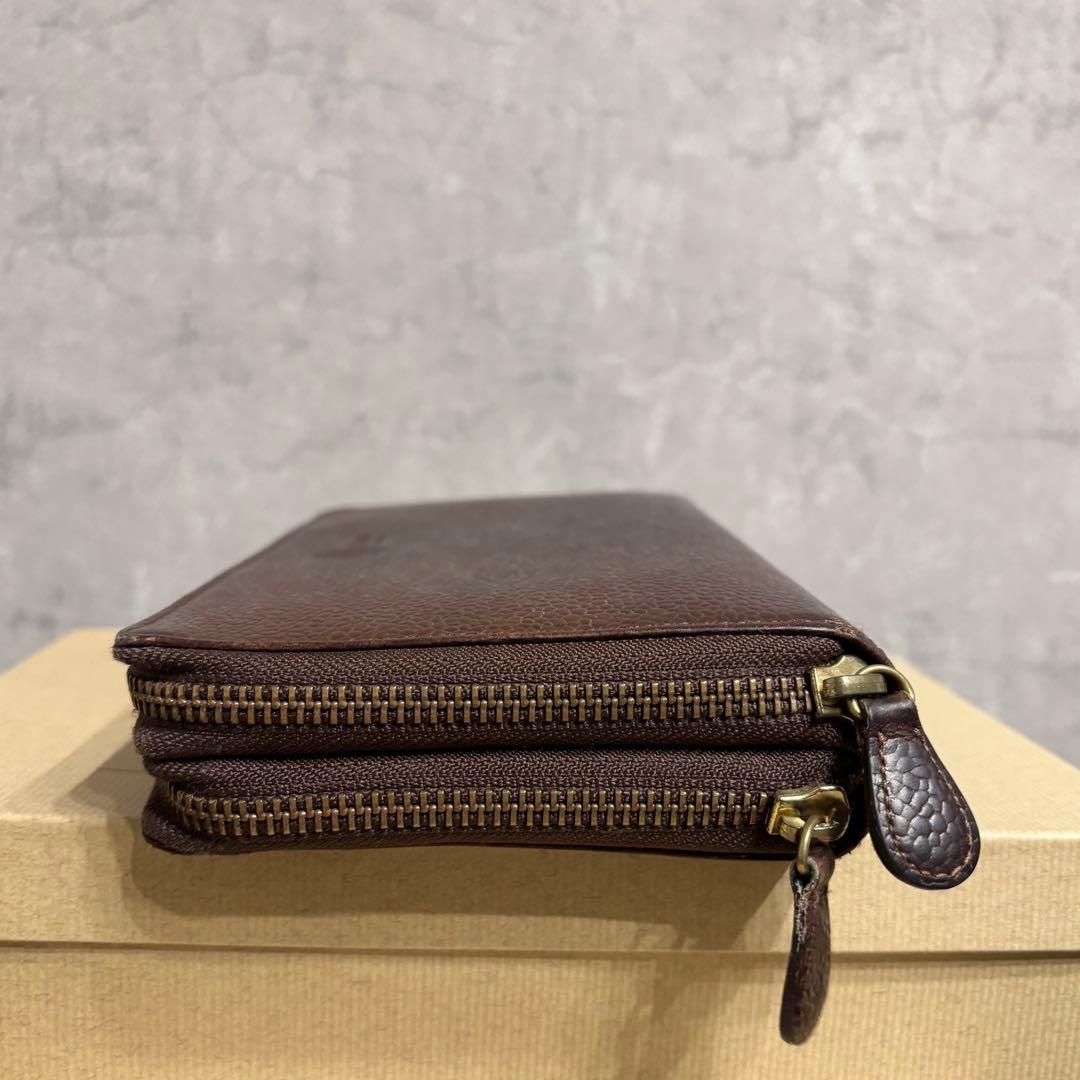 GANZO ガンゾー オーガナイザー 長財布 カードケース ブラウン