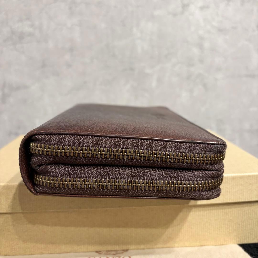 GANZO ガンゾー オーガナイザー 長財布 カードケース ブラウン