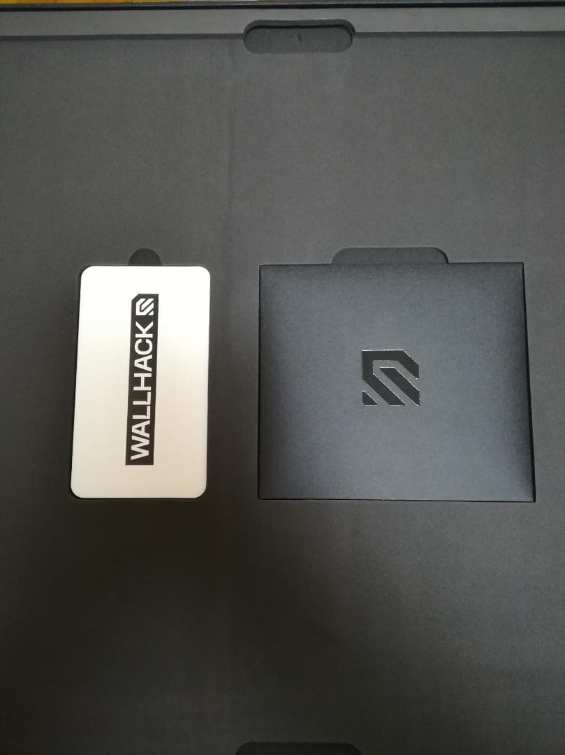 WALLHACK ガラスマウスパッド SP-004 ブラック