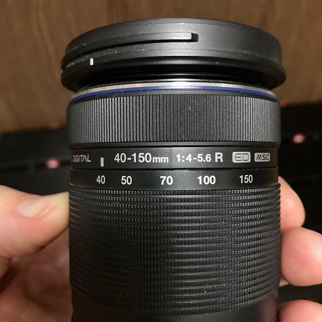美品　オリンパス望遠レンズ M.ZUIKO ED MSC40−150mm R 黒