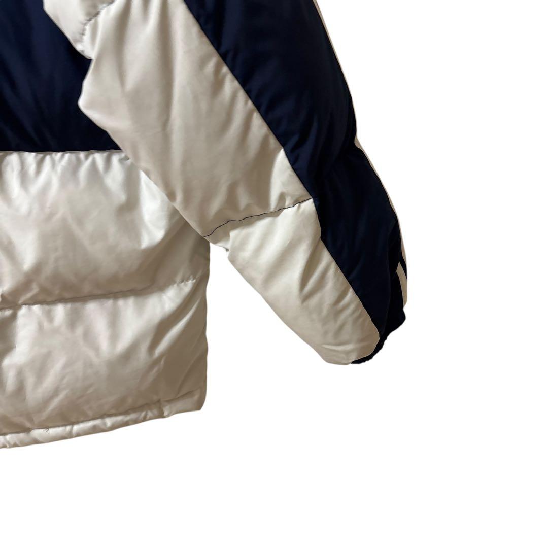 adidas ダウン ジャケット ネイビー/ホワイト 90s ビンテージ