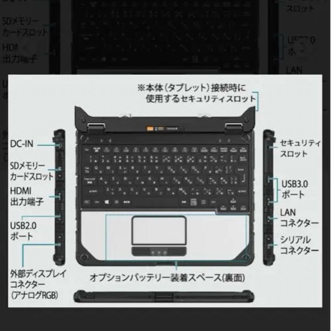Panasonic Toughbook CF-20用キーボード