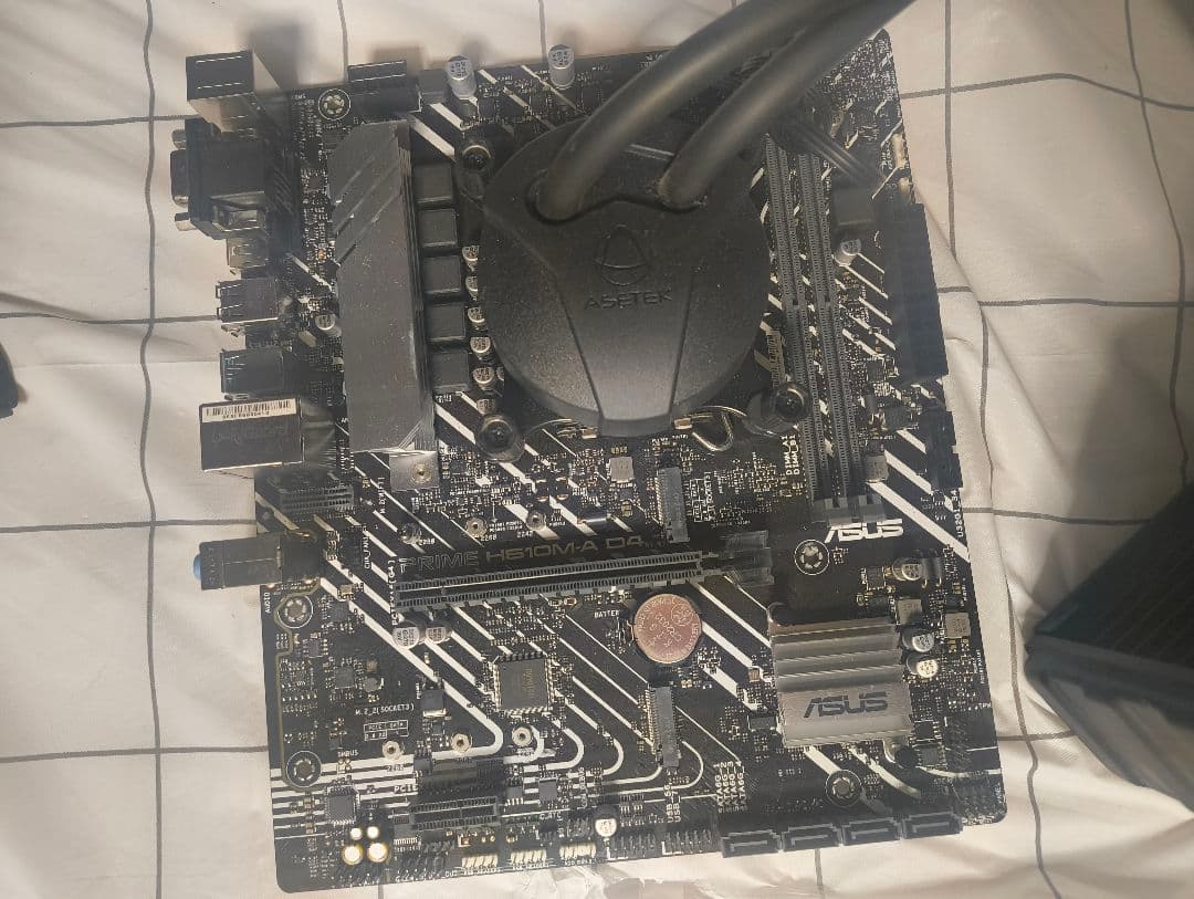 ASUS PRIME H610M-A D4 +i3 12100f セット