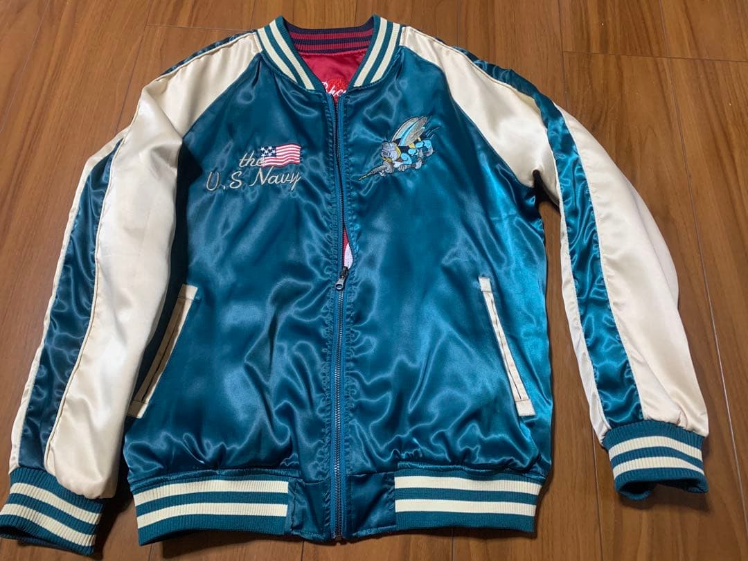 U.S. Navy スカジャン リバーシブル