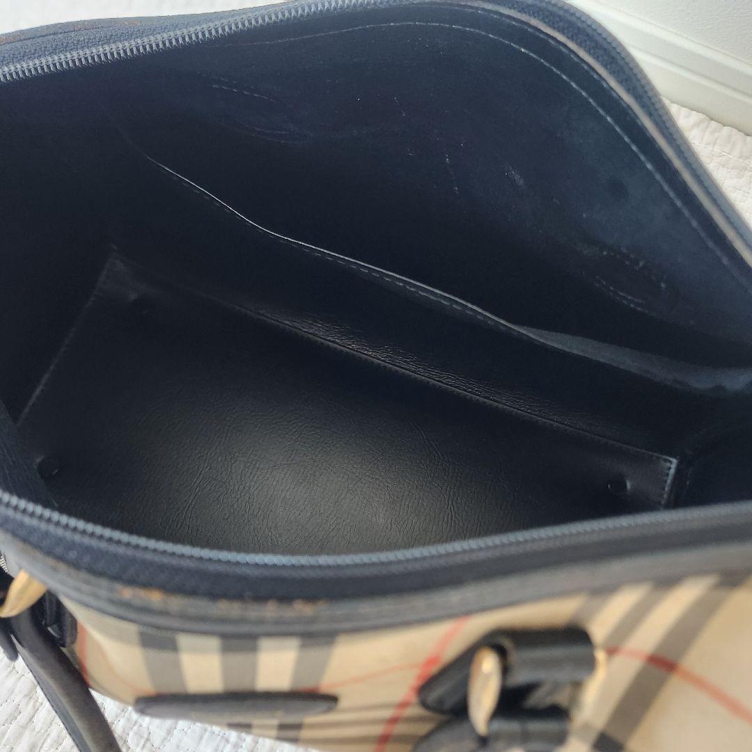 バーバリー　ミニボストン　ハンドバッグ　ノバチェック　ビンテージ