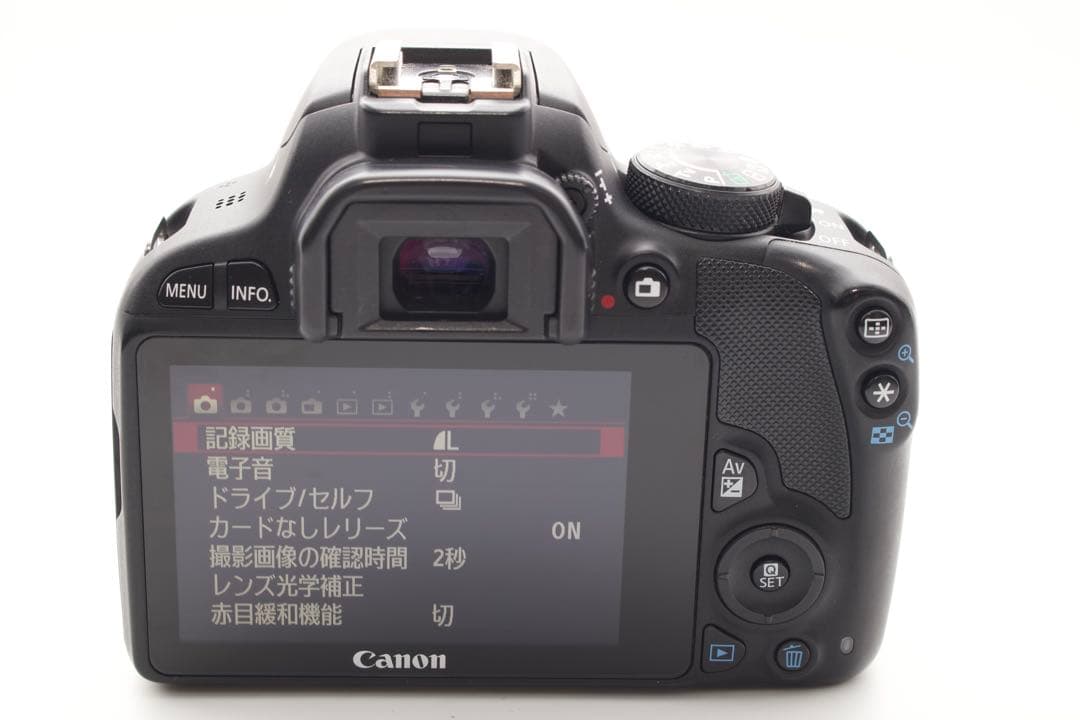 最軽量一眼レフ✨Canon EOS Kiss X7 レンズキット　スマホ転送