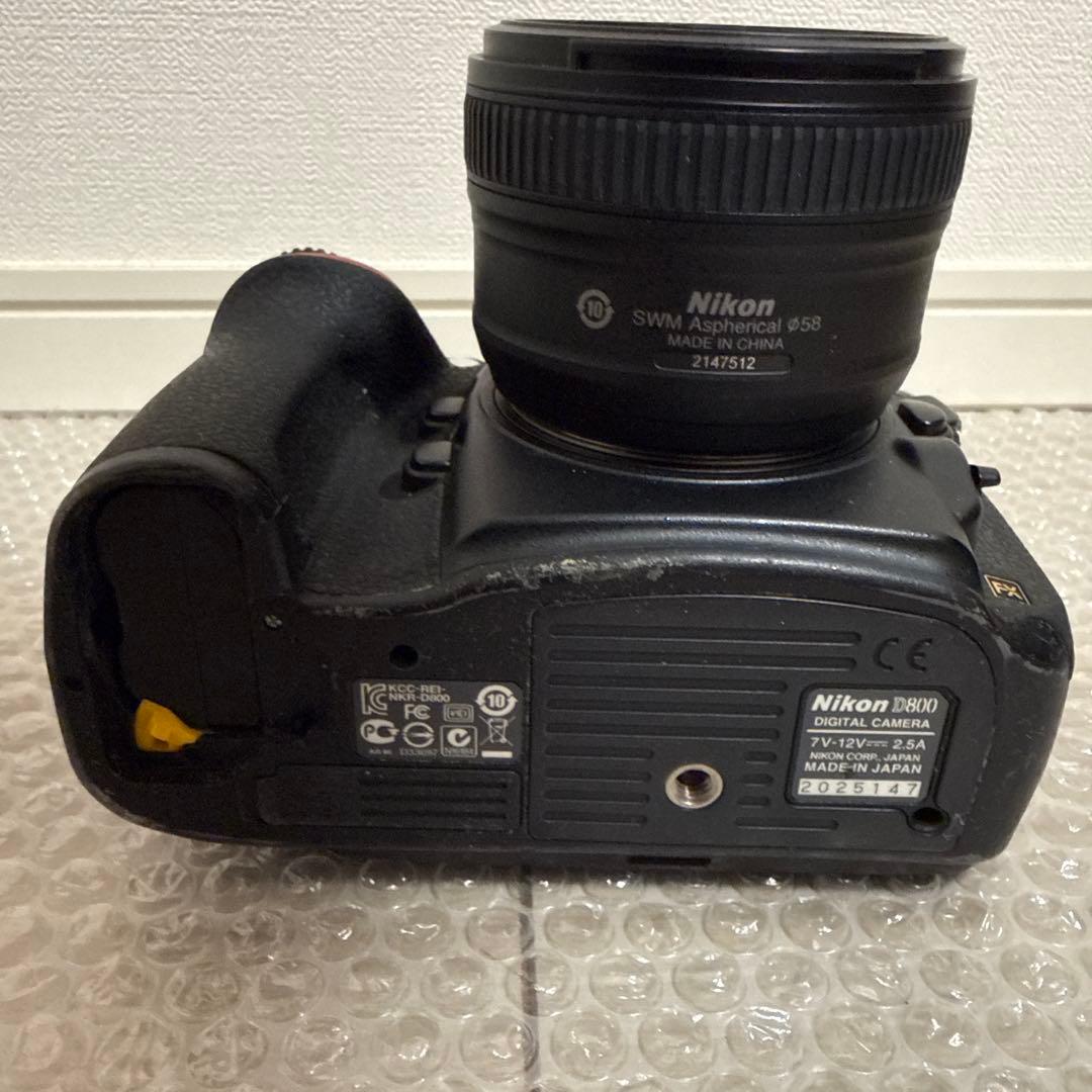 カメラ　Nikon D800