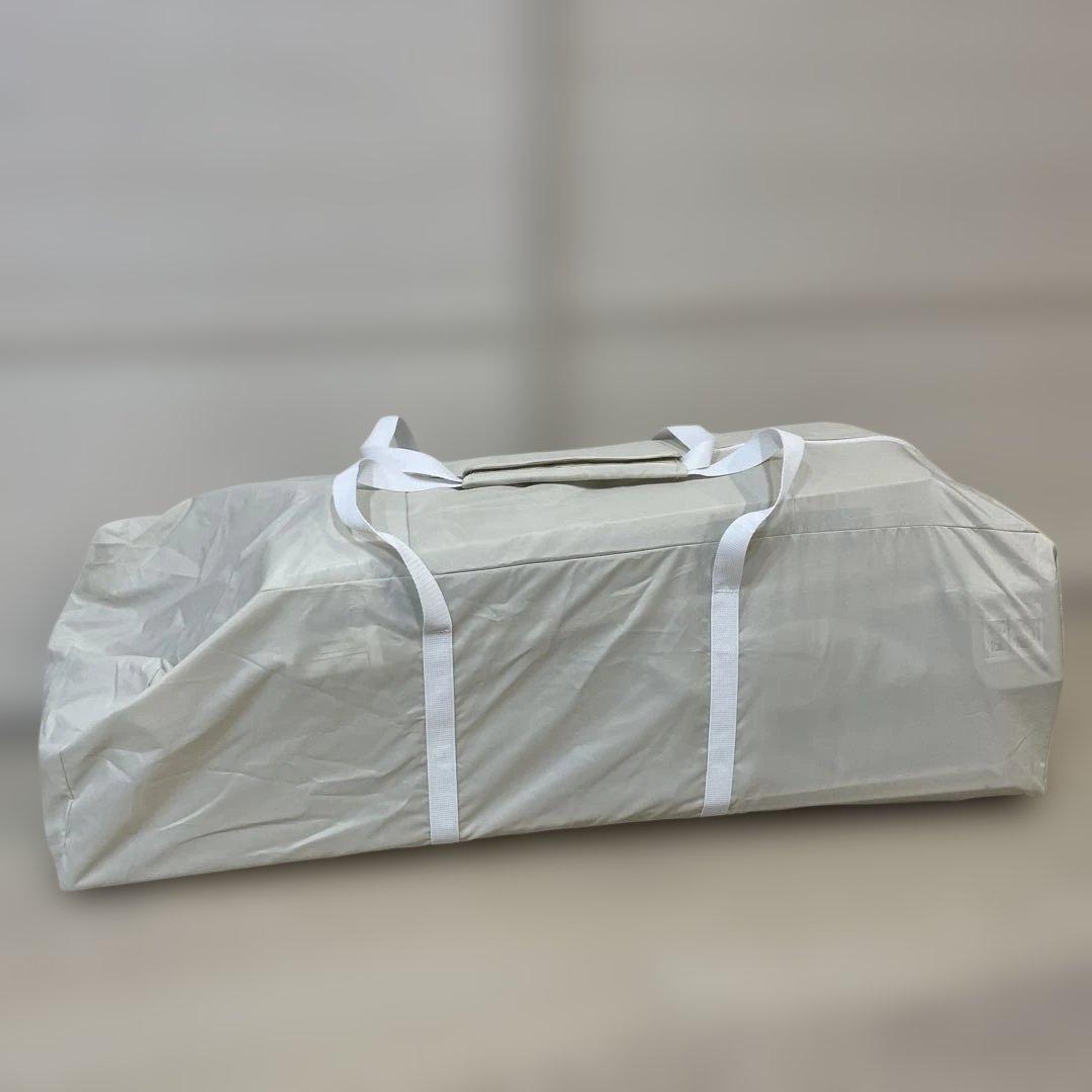 【Aprica】ベビーベッド ココネルエアー AB ホワイトグレー