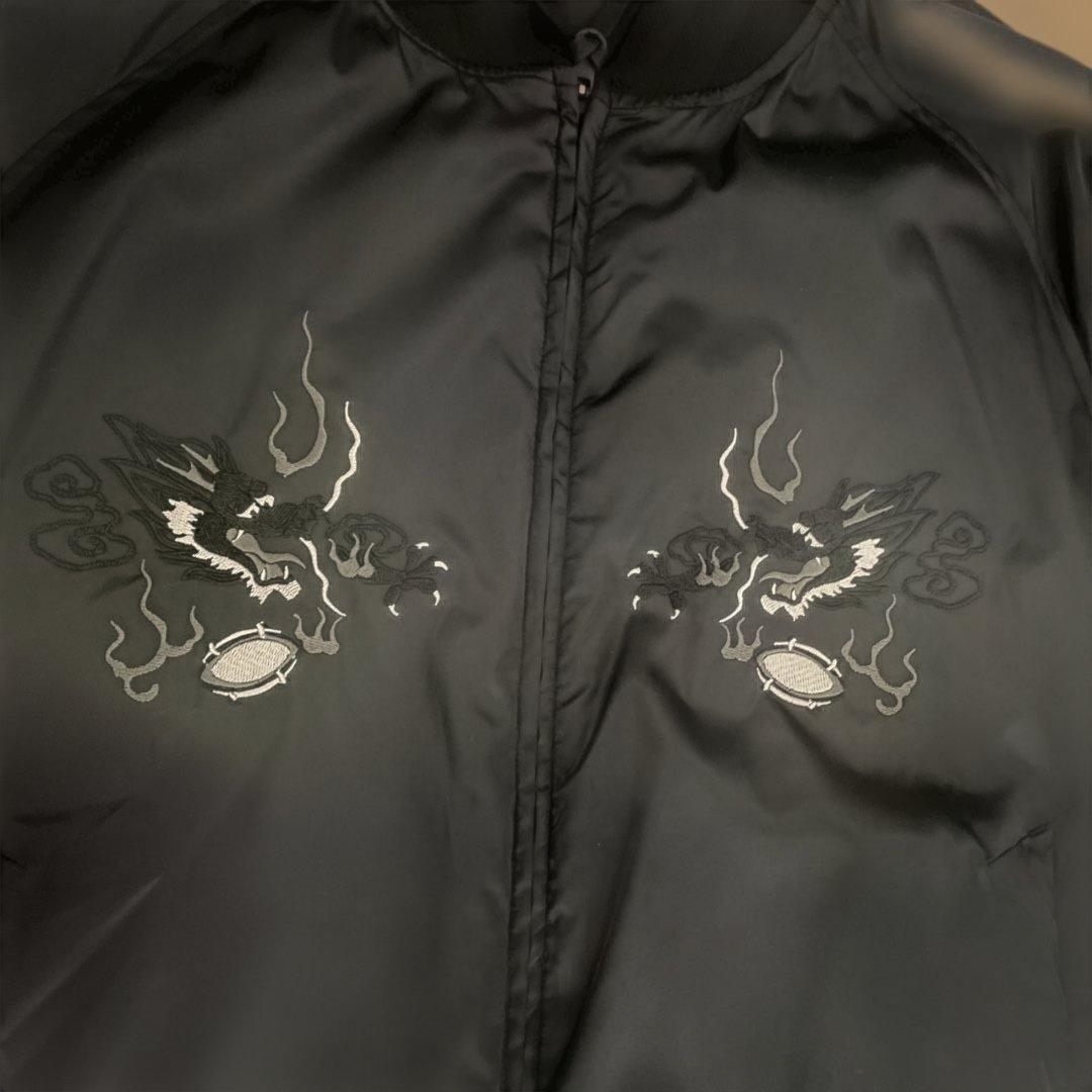 adidas アディダス オールブラックス スカジャン 日本限定