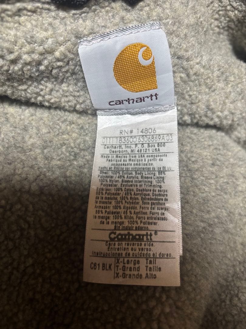 Carhartt ブラック C61