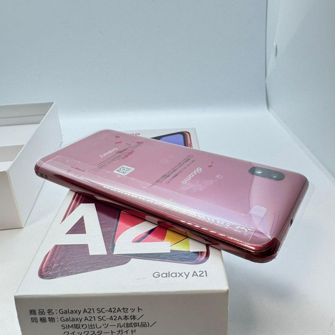 【未使用品】 Galaxy A21 SC-42A 本体 動作確認済み