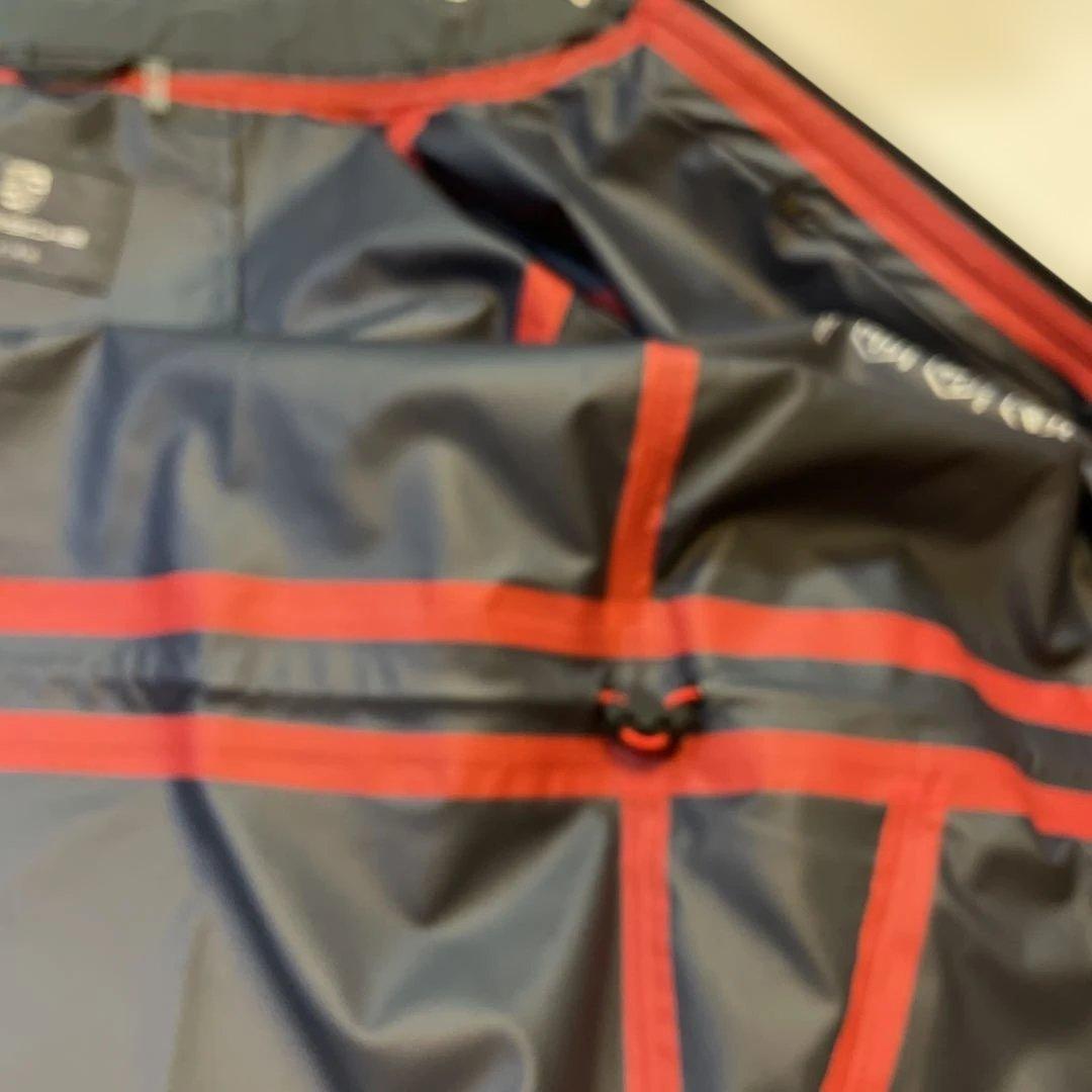 ポルシェPorsche ジャンパー S~Mサイズ フード収納 濃いグレー 防風