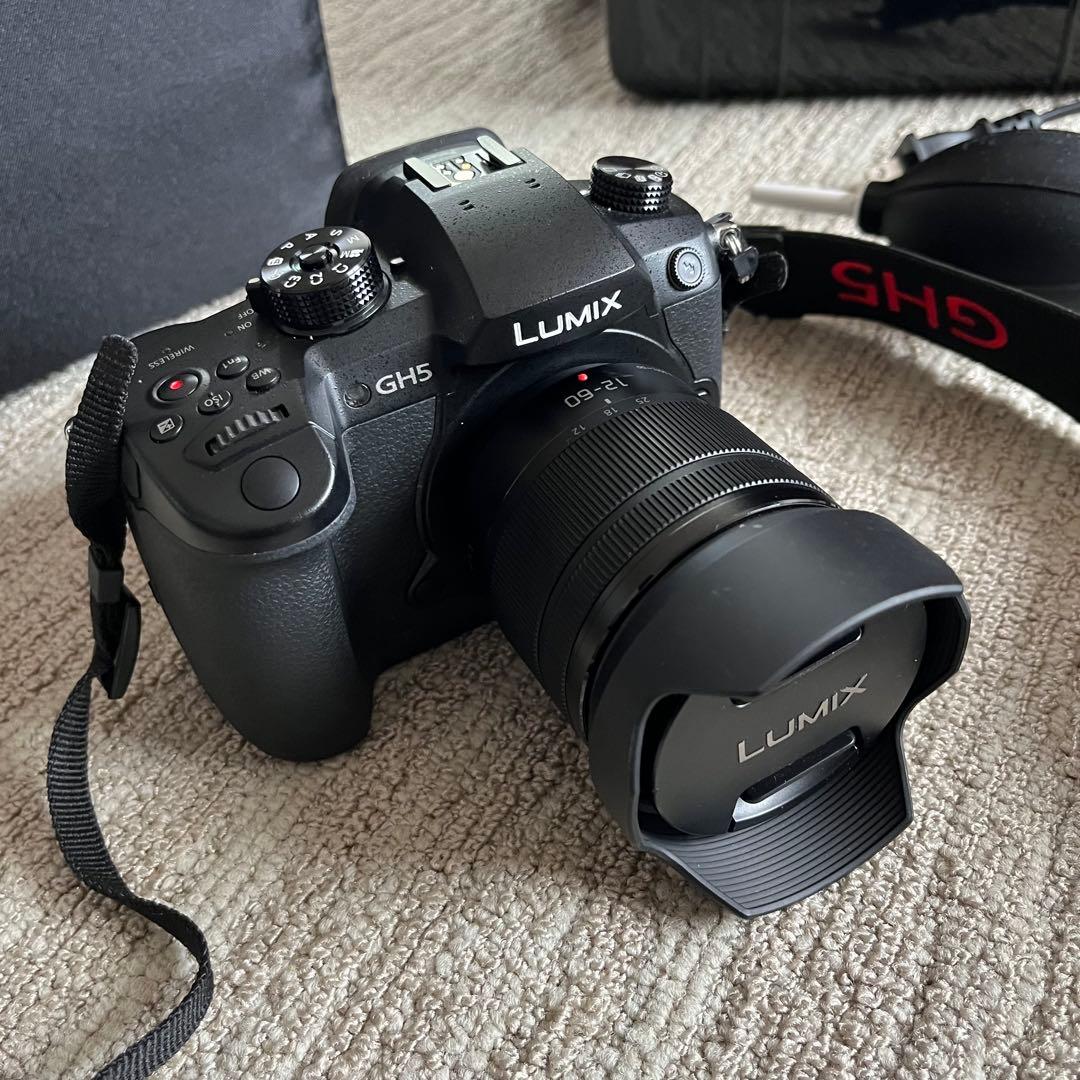 Panasonic LUMIX GH5 12-60ズームレンズセット ケース付き