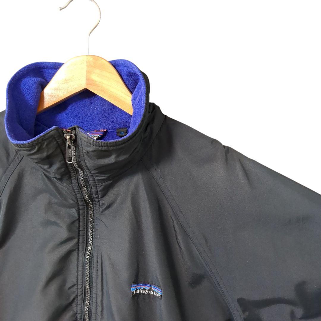 80s USA製 Patagonia シェルドシンチラ ブラック Mサイズ