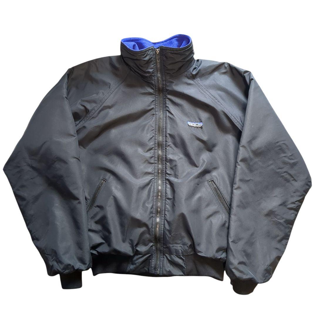 80s USA製 Patagonia シェルドシンチラ ブラック Mサイズ