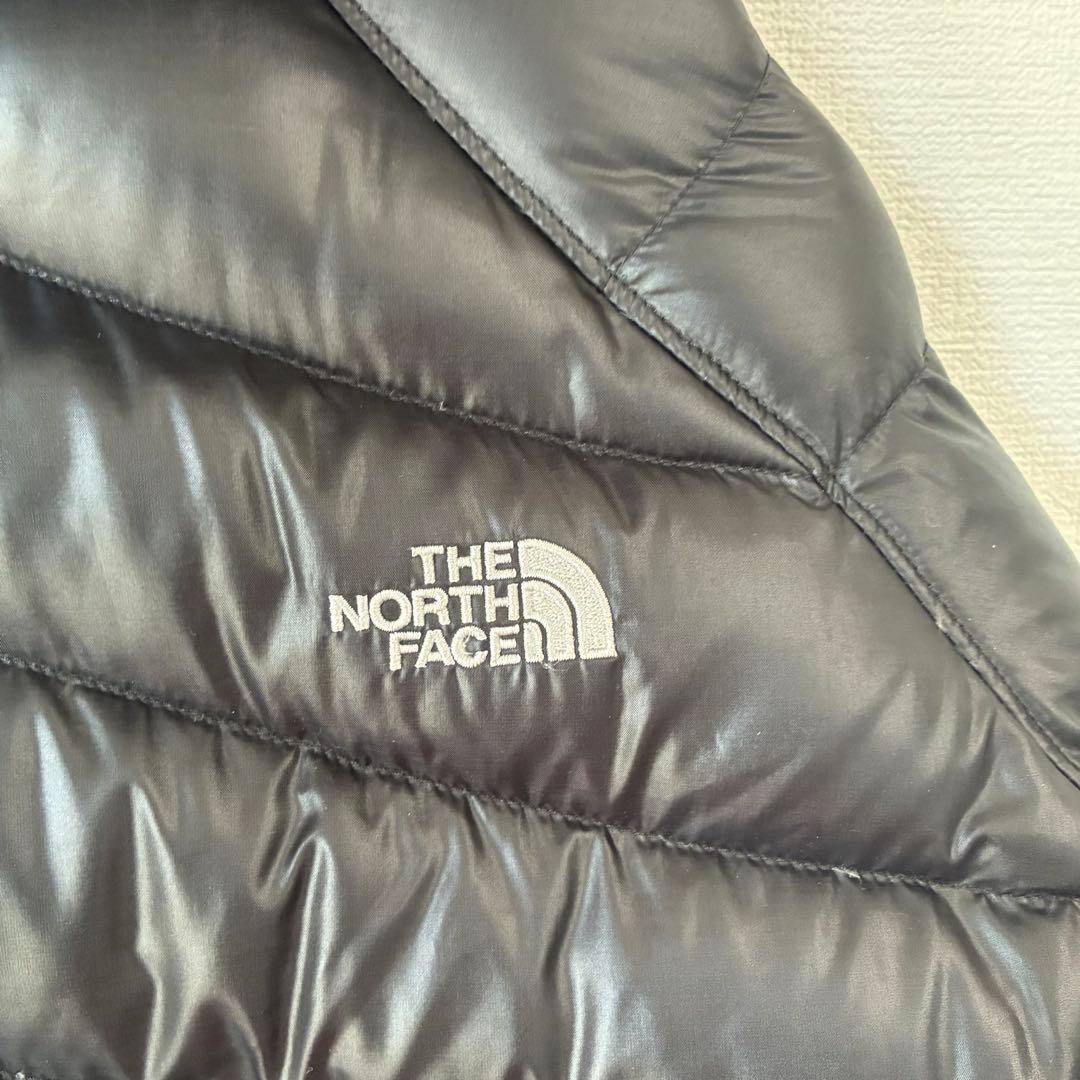 美品 THE NORTH FACE ショート丈ダウン 黒 S