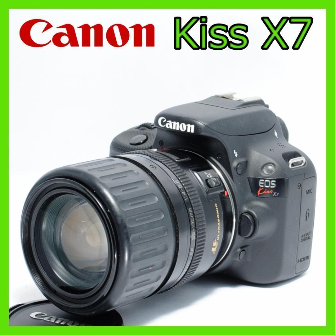 お子様の成長記録に❤️Canon Kiss X7✨小型・軽量で届いてすぐに使える