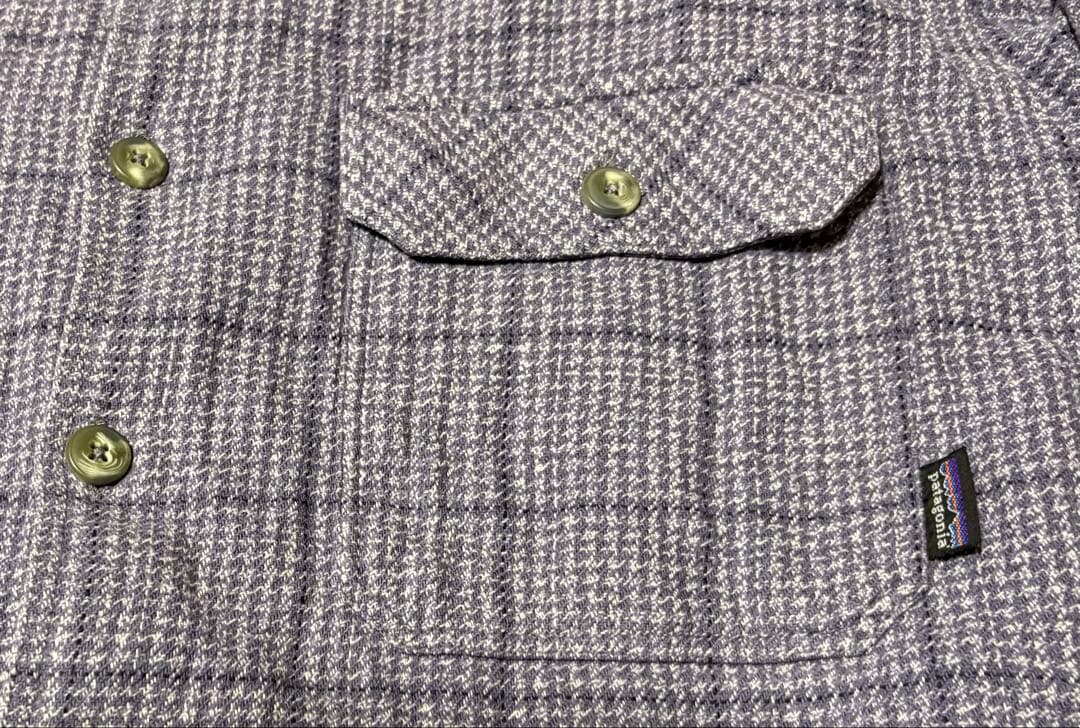 90s patagonia パタゴニア ヘビーフランネルシャツ ポルトガル製 S