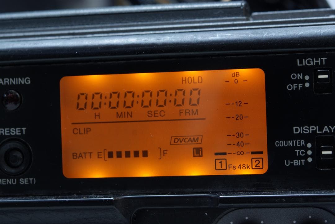 SONY 業務用ビデオカメラ DSR-300 基本動作ＯＫ