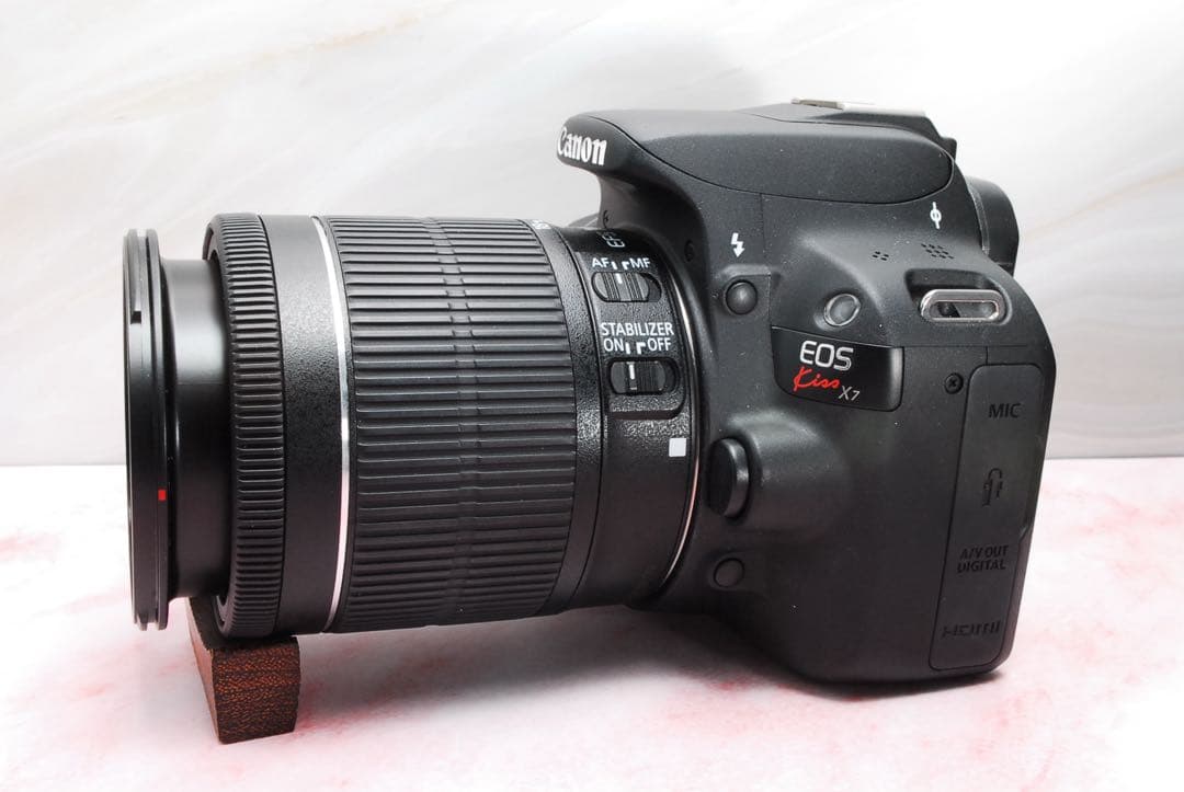 最軽量✨Canon Kiss X7✨一眼レフカメラ✨初心者にもおすすめ