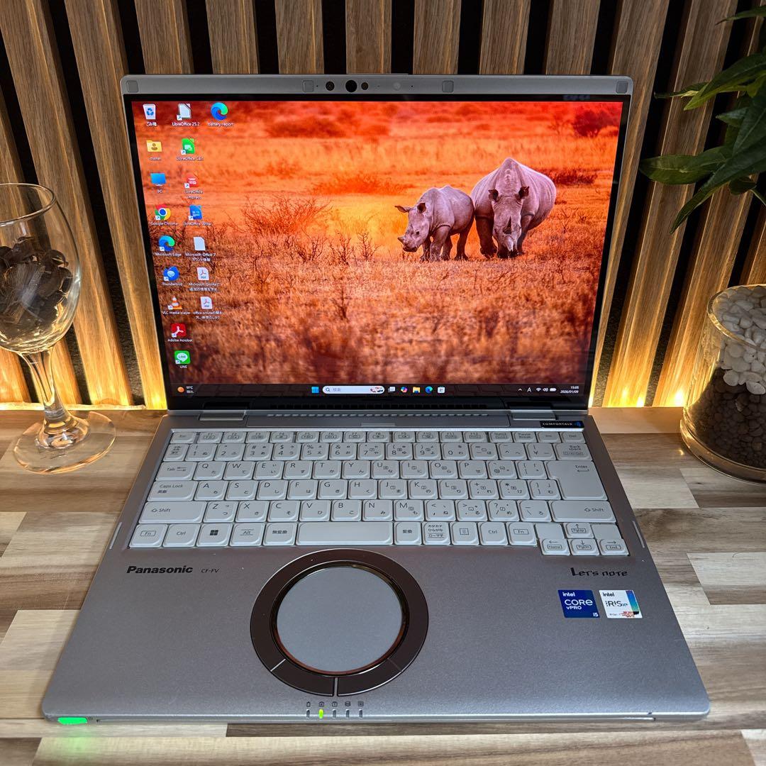 希少タッチパネル式‼️Let's note ☘️メモリ16GB☘大人気ノートパソコン