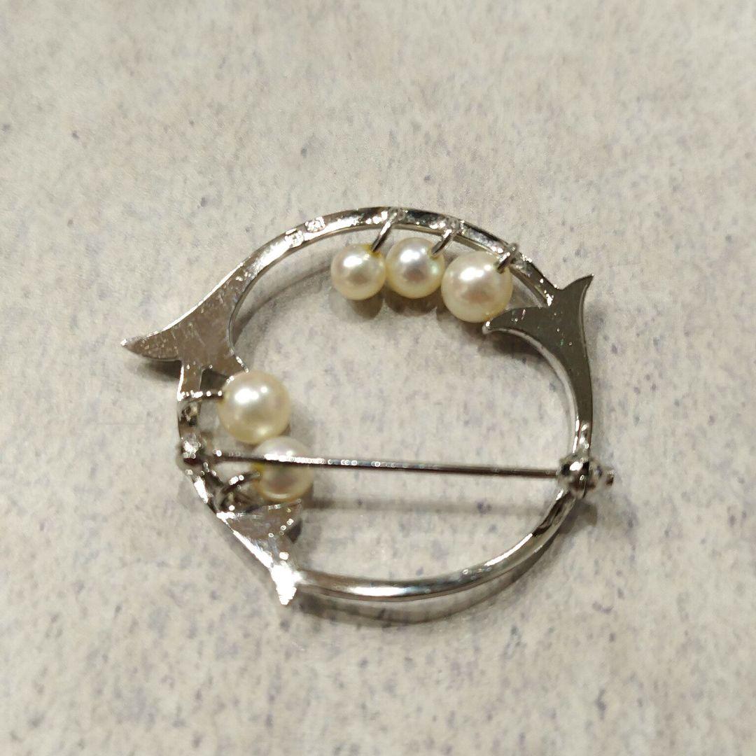 MIKIMOTO ミキモト パール ブローチ