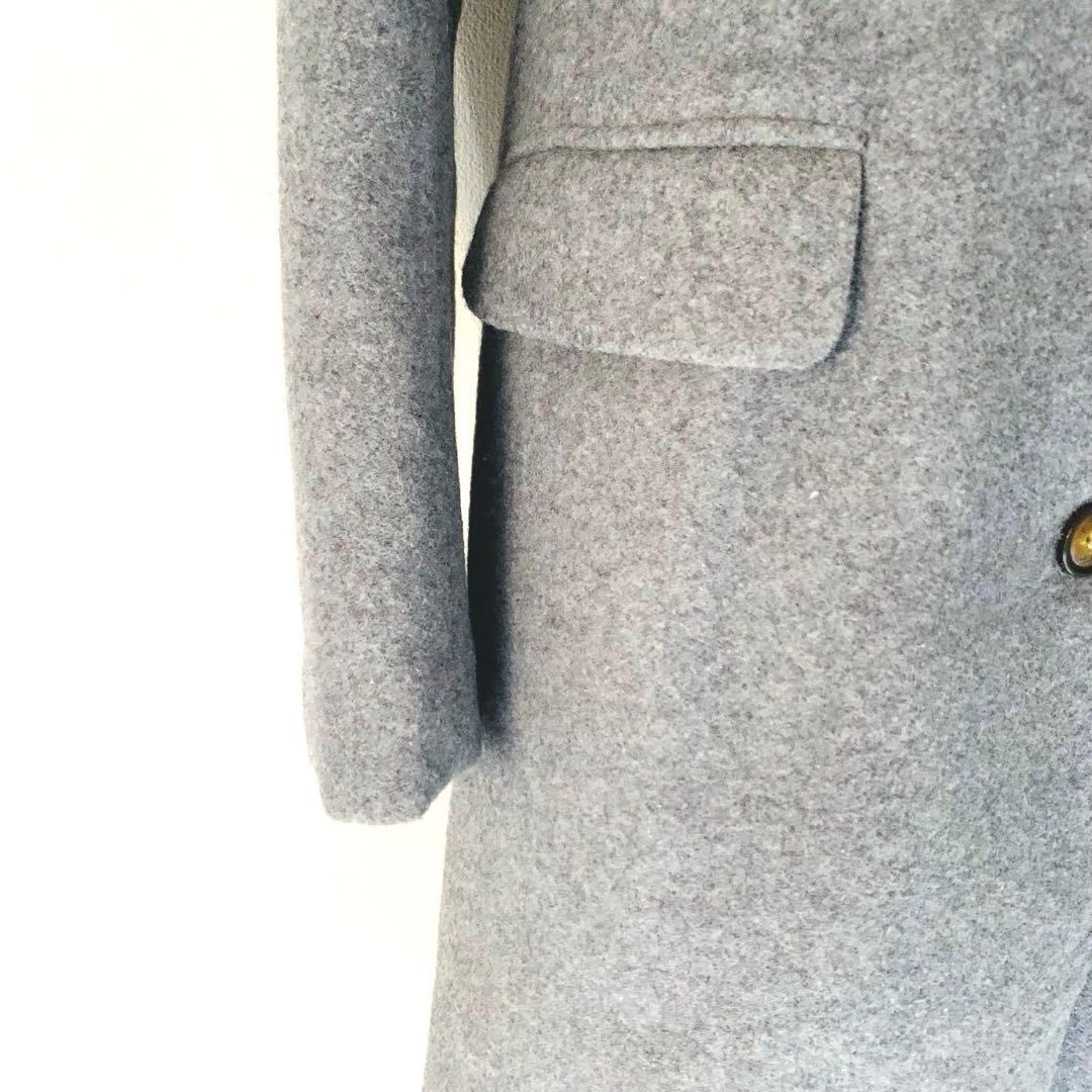 未使用✨アーバンリサーチ ウールブレンド チェスターコート グレー