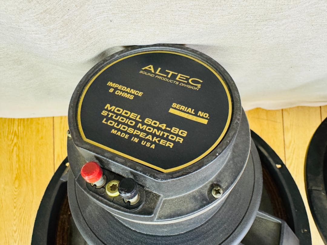 ALTEC 604-8G ウーファーペア