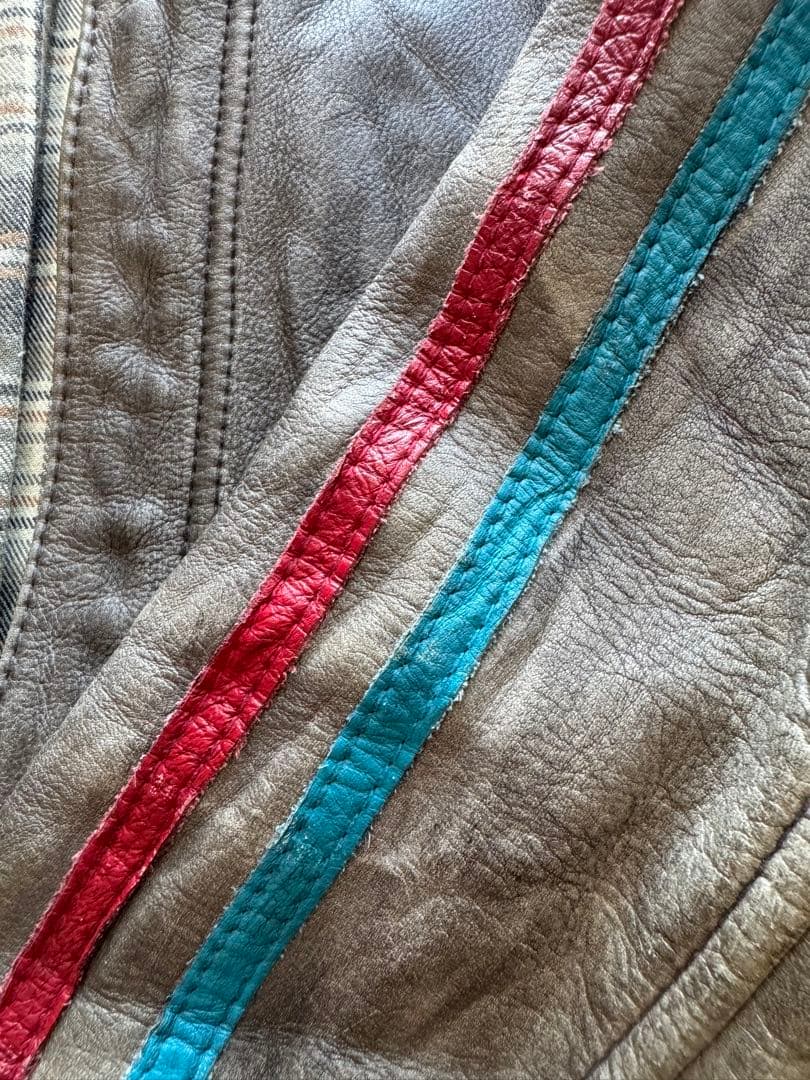 稀少色 SCHOTT シングルライダースジャケット Sサイズ