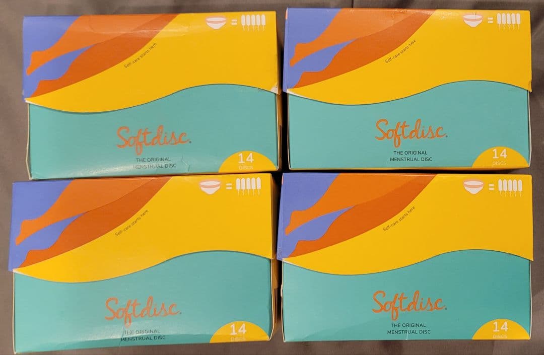 月経カップ 月経ディスク Softdisc 生理用ディスク 14枚入り