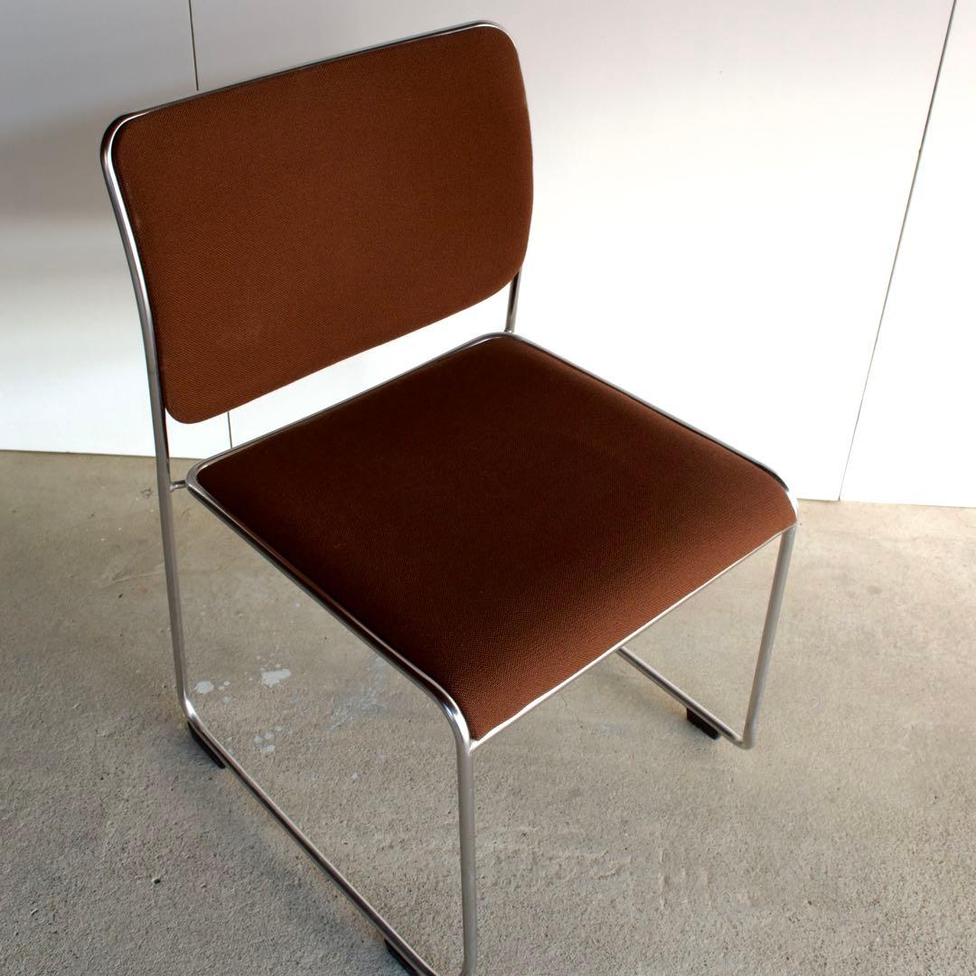 イトーキ　スタッキングチェア　ビンテージ　ミッドセンチュリー　レトロ