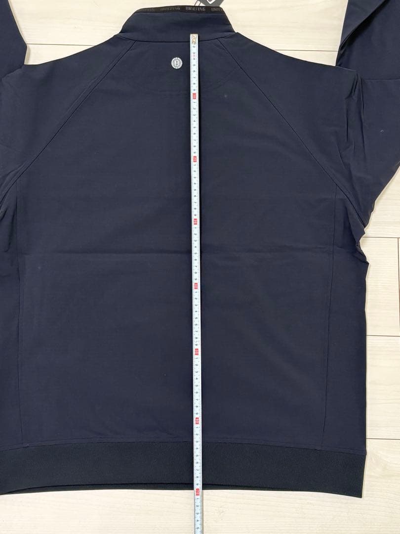 未使用)ブリーフィング ゴルフ メンズ フリースハーフジップ サイズL ブラック