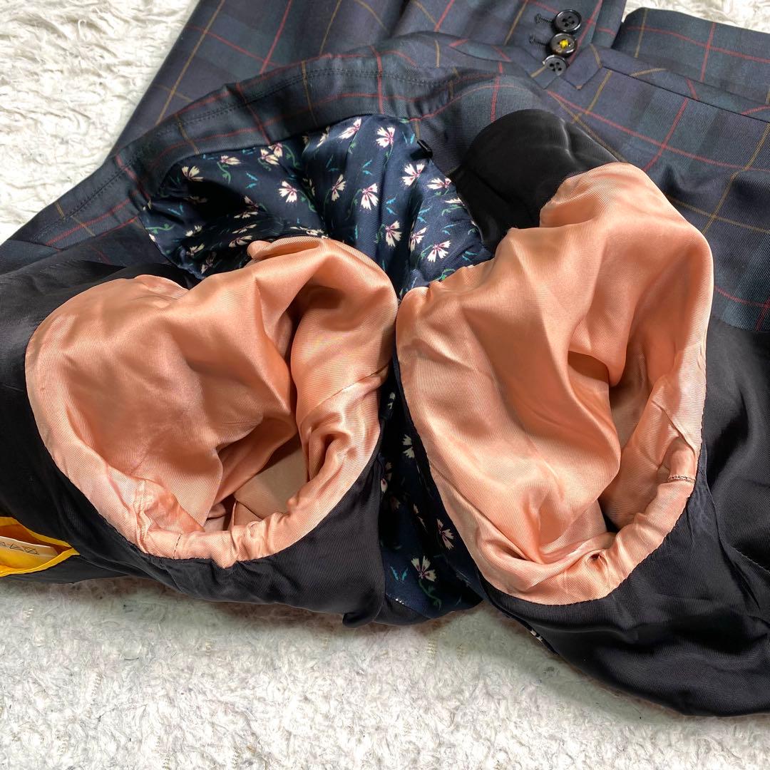 美品✨Paul smith 現行 スーツ セットアップ 花柄 ETHOMAS